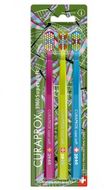 Curaprox Extra jemná zubná kefka 3960 Super Soft Dragon Fly 3 ks