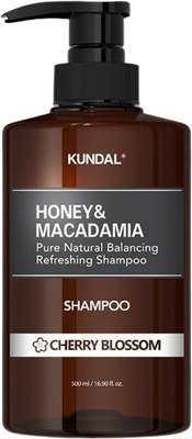 Kundal Honey&Macadamia Nature Shampoo - prírodný hydratačný šampón s vôňou Čerešne 500 ml