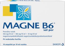 Magne B6 10 ml 10 ampúl