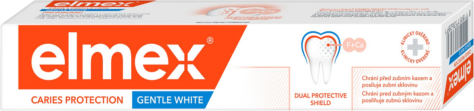 Elmex Caries Protection Gentle White zubná pasta proti zubnému kazu 75 ml