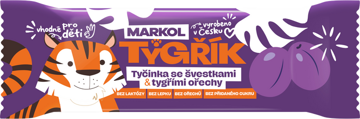 Markol Tygrík slivka & tigernuts 30 g
