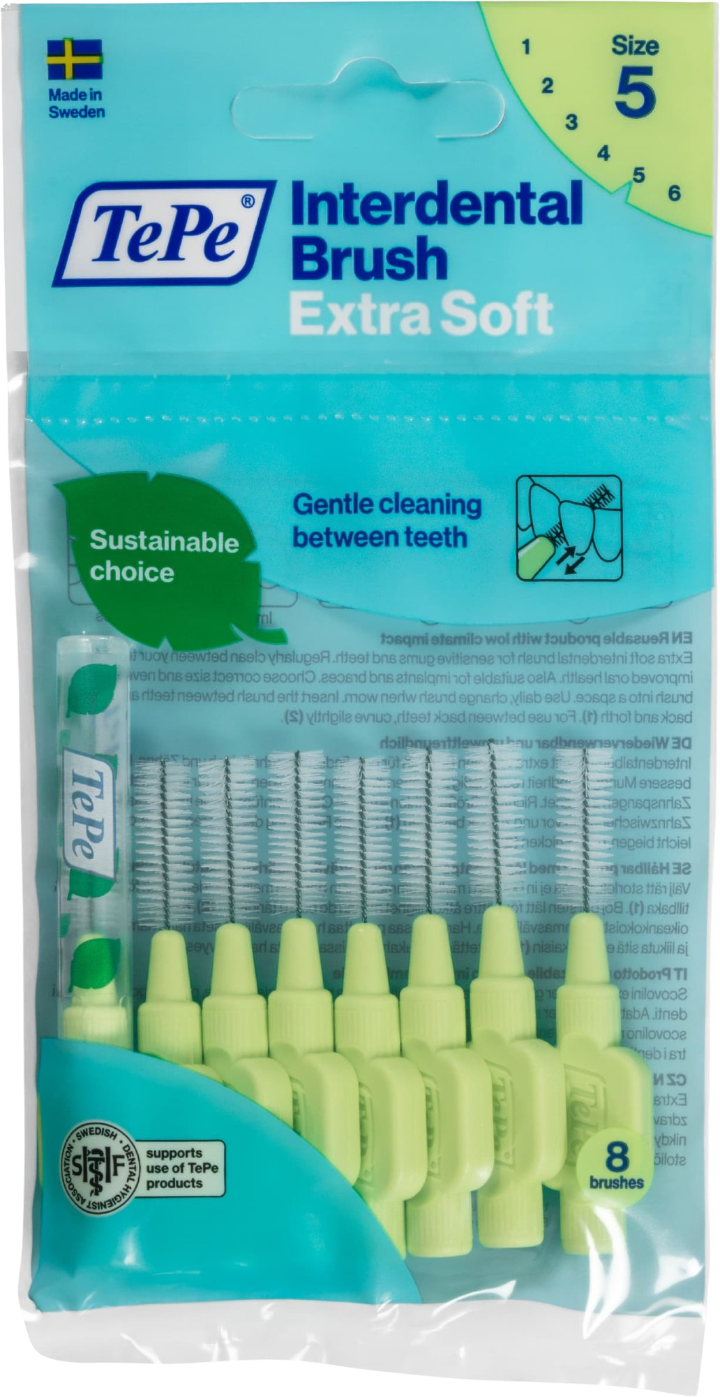 TePe medzizubné kefky Extra Soft 0,8 mm 8 ks