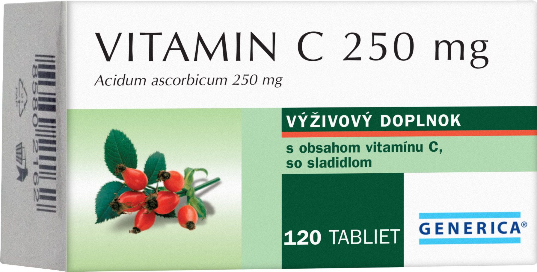 Generica Vitamin C 250 mg 120 tabliet