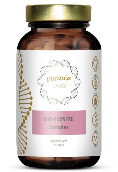 Puravia LABS Myo-Inositol Complex 90 kapsúl