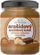 Dr.Natural Arašidový krém s mliečnou čokoládou 500 g