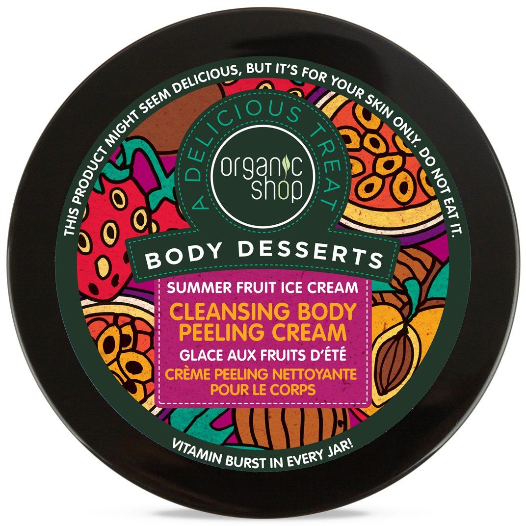Organic Shop Zmrzlina z lesných plodov - telový peeling 450 ml