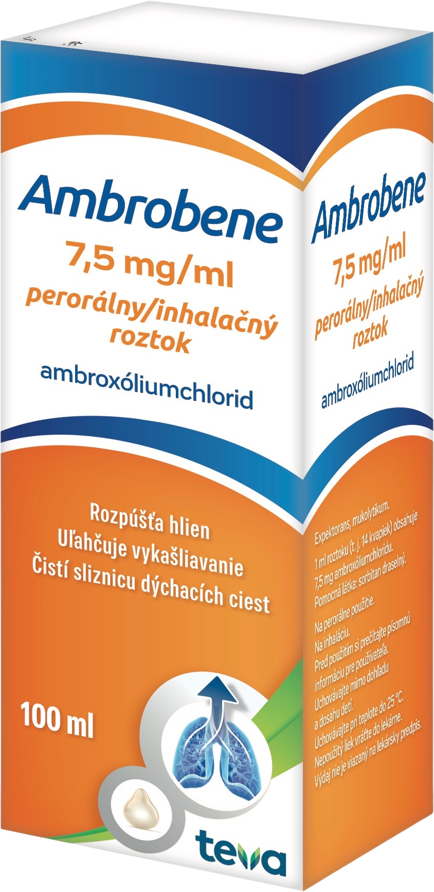 Ambrobene 7,5 mg/ml roztok 100 ml