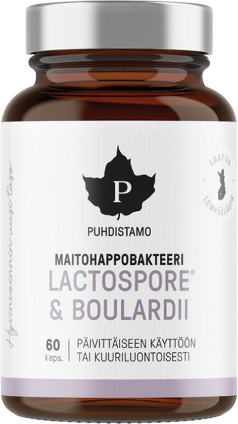 Puhdistamo Lactic Acid Bacteria Boulardii 60 kapslí