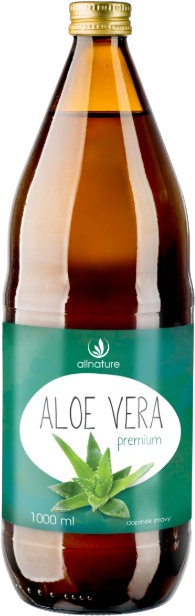 Allnature Aloe Vera Premium šťáva 1000 ml 1000 ml