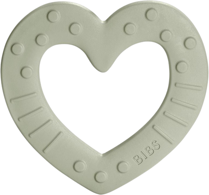 BIBS Baby Bitie hryzátko - Heart, Sage