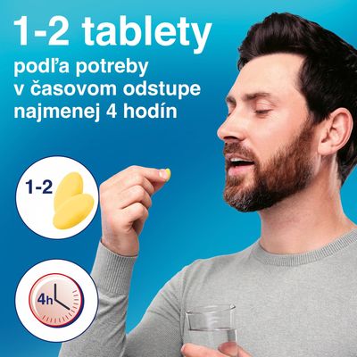 Paralen Grip Chrípka a kašeľ 24 tabliet