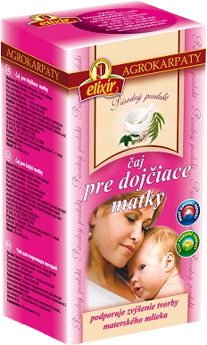 Agrokarpaty Čaj pre dojčiace matky prírodný bylinný čaj 20 x 2 g
