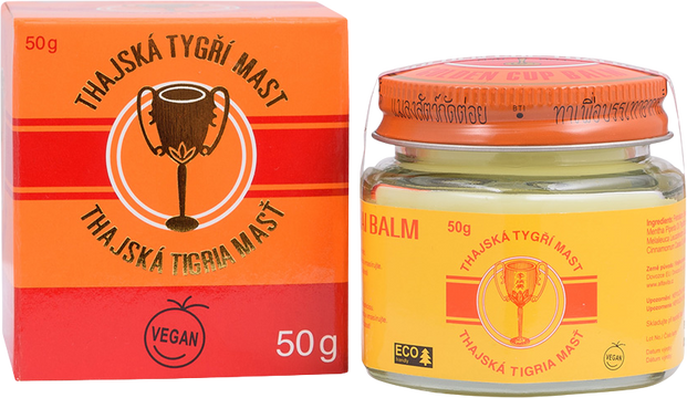 Golden Cup Thajská tigrie masť Golden Cup Balm 50 g