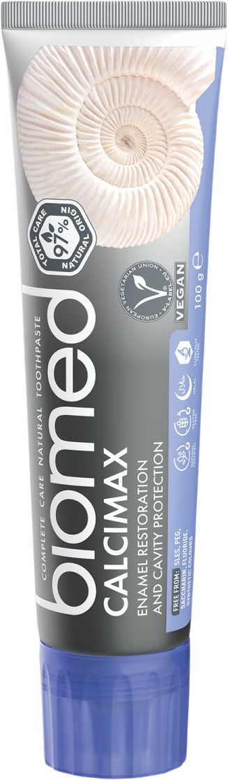 Biomed Calcimax Zubná pasta s prírodnými výťažkami z morských rias 100 g