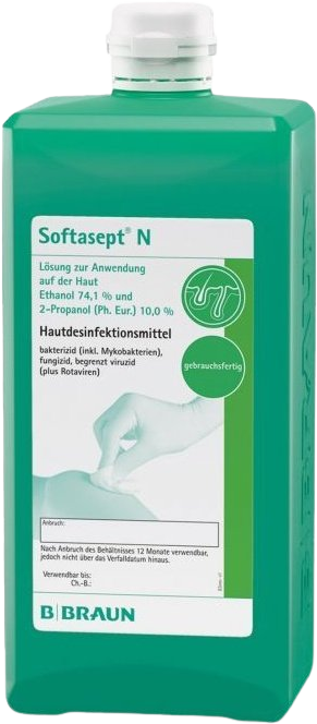 B.Braun Softasept dezinfekčný roztok 1 l
