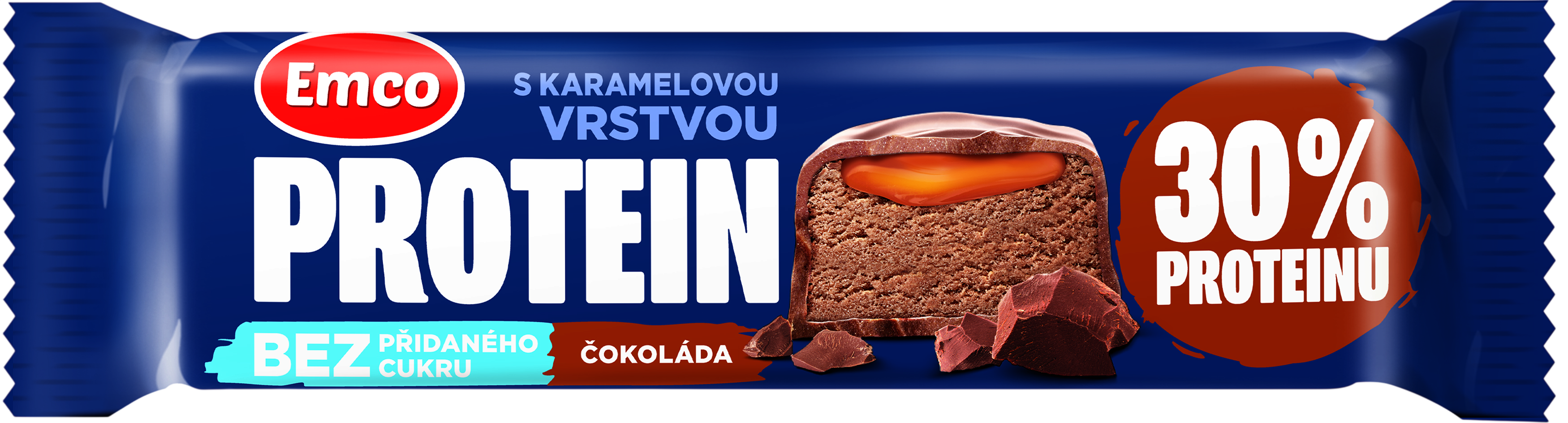 Emco Proteínová tyčinka čoko/karamel 45 g