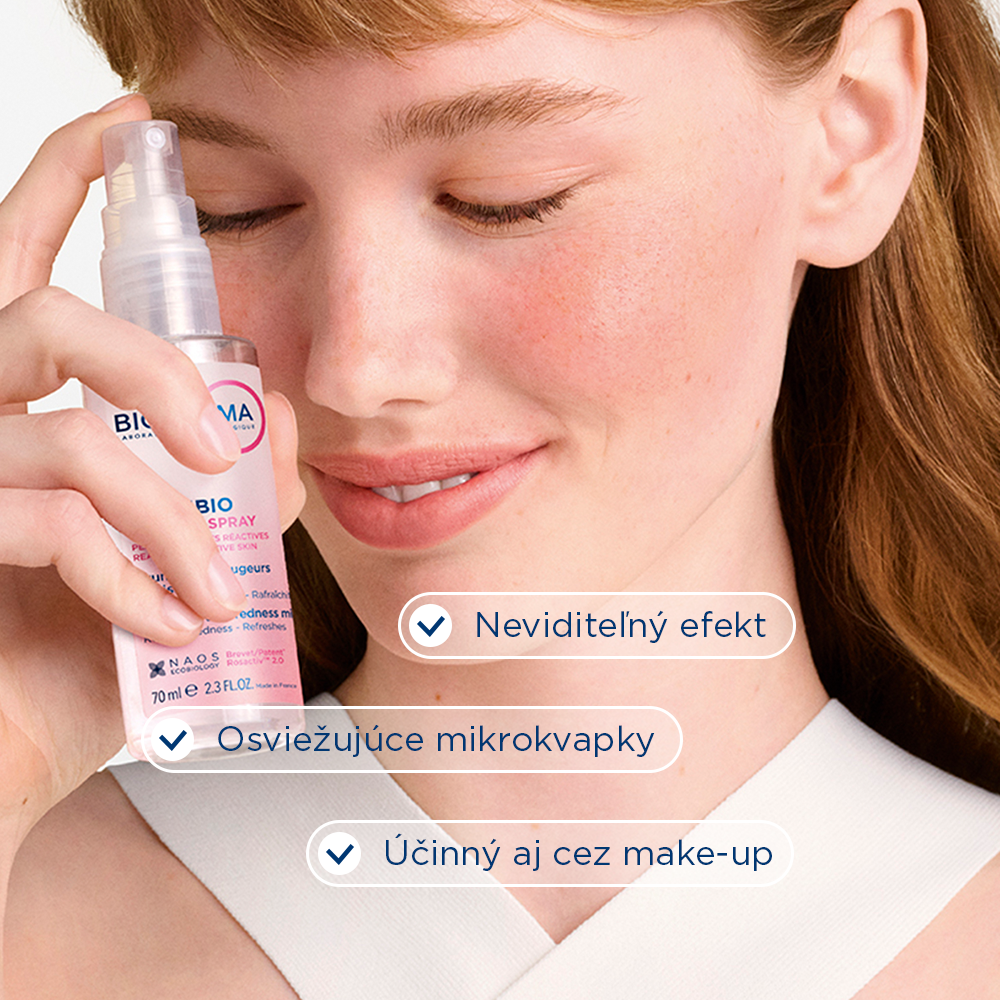 Bioderma Sensibio AR+ SOS sprej pre rýchlu úľavu pleti so sklonom k začervenaniu a rosaceou 70 ml