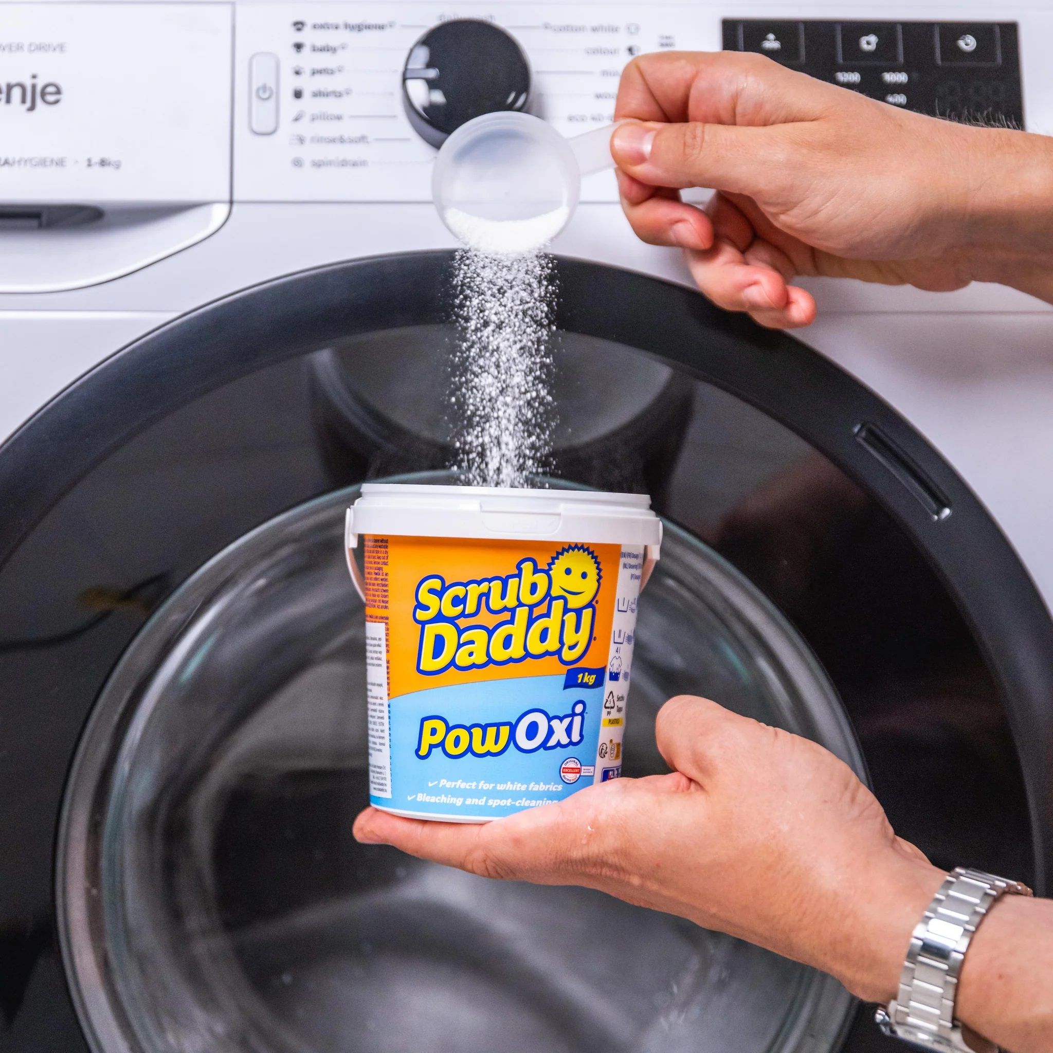 Scrub Daddy PowOxi prášok na odstraňovanie škvŕn 1000 g