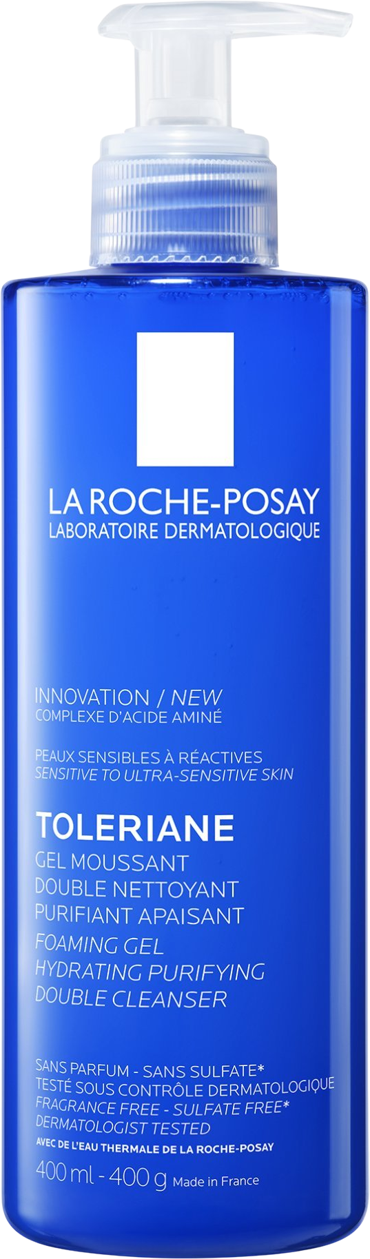 La Roche-Posay Toleriane peniaci čistiaci gél 400 ml