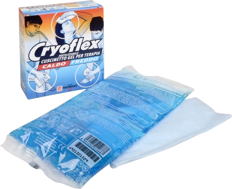 Cryoflex studený/teplý obklad gélový gélový 27x12 cm 2 ks