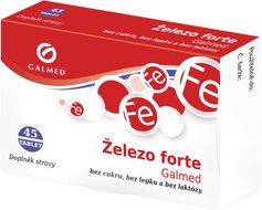 Galmed Železo forte 45 tabliet