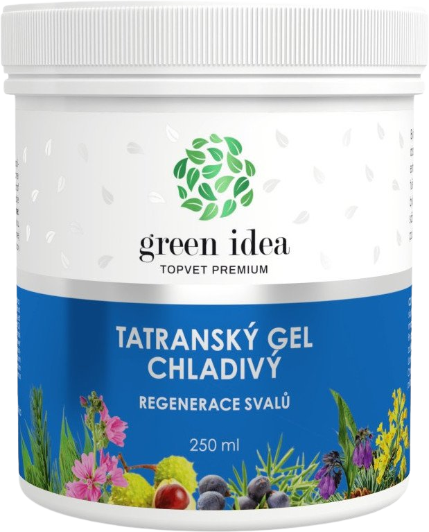 Topvet Tatranský bylinný chladivý gél 250 ml
