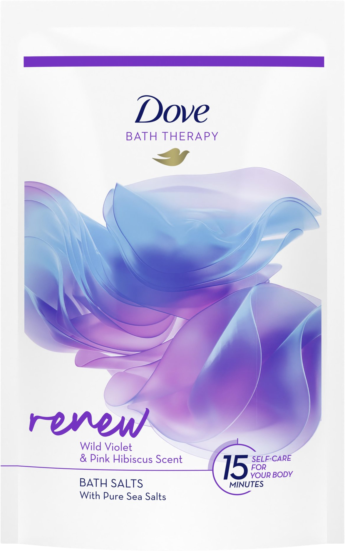 Dove Bath Therapy Renew soľ do kúpeľa 400 g