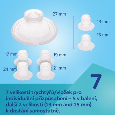 Canpol babies Elektrická odsávačka materského mlieka do podprsenky Hands-Free 2.0 150 ml