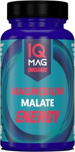 IQ Mag Organic Magnesium Malate ENERGY 90