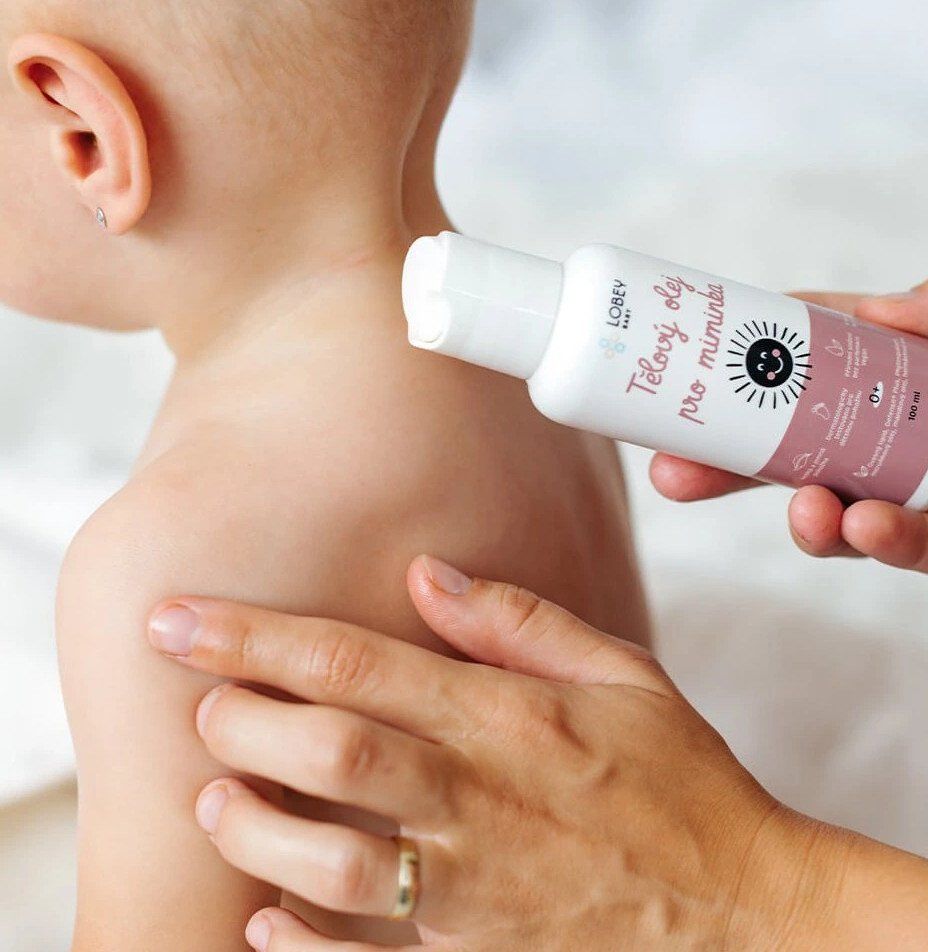 Lobey Telový olej pre bábätka 100 ml