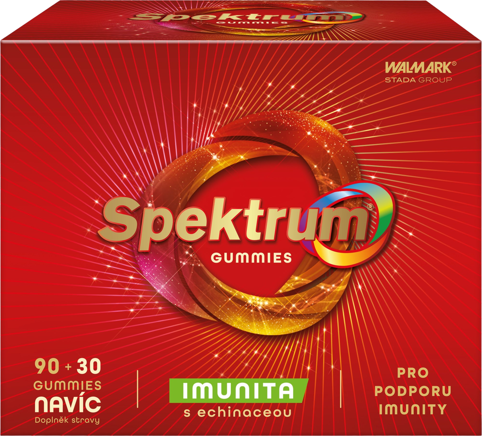 Spektrum Gummies na podporu imunity 90 + 30 tabliet navyše