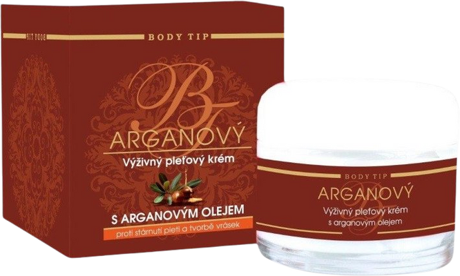 Body Tip Arganový pleťový krém s vyživujúcim olejom 50 ml