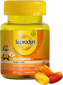 Supradyn Kids Complex želé fazuľky 60 ks
