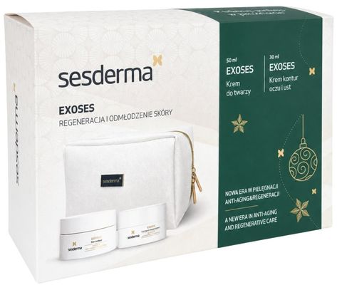 Sesderma EXOSES Darčekový set Pleťový krém + Kontúrovací krém na oči a pery