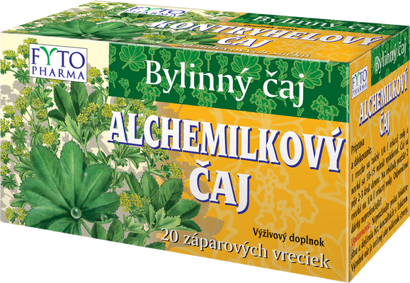 Fytopharma Alchemilkový čaj, 20 x 1 g