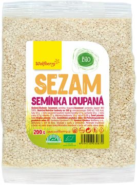 Wolfberry Sezam loupaný BIO 200 g
