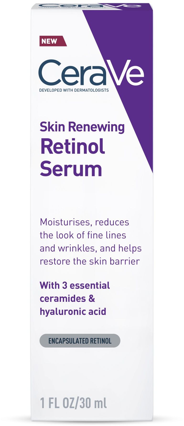 CeraVe retinolové sérum pre obnovu pleti s 3 esenciálnymi ceramidmi a kyselinou hyalurónovou 30 ml