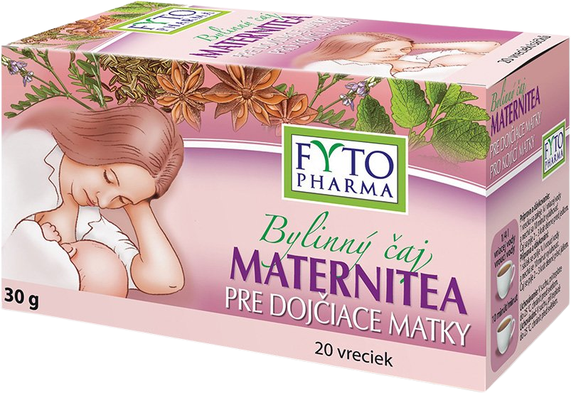Fytopharma MATERNITEA Bylinný čaj pre dojčiace matky 20 x 1.5 g