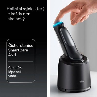 Braun Series 7 72-C7200cc, Holiaci strojček - zlatý