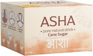 Allnature ASHA Pure Natural drink s cukrom 10 x 4 g