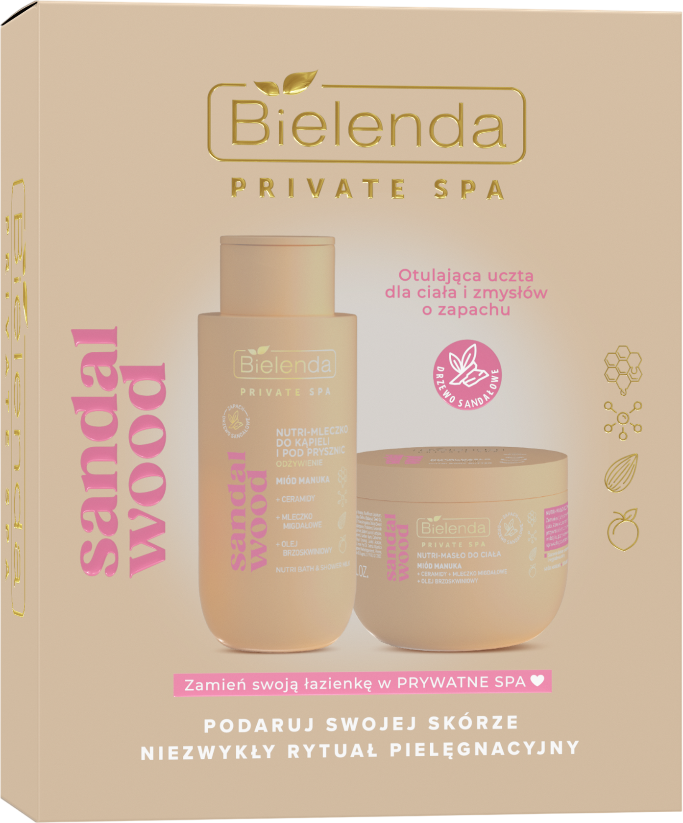 Bielenda Private Spa Sandal Wood darčekový set