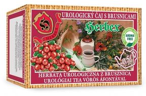 Herbex Urologický čaj s brusnicami, 20 x 3 g