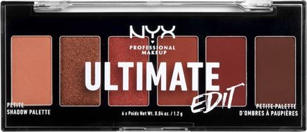 NYX Professional Makeup Ultimate Edit Petite Shadow - Očné tiene, Warm Neutrals 7.2 g