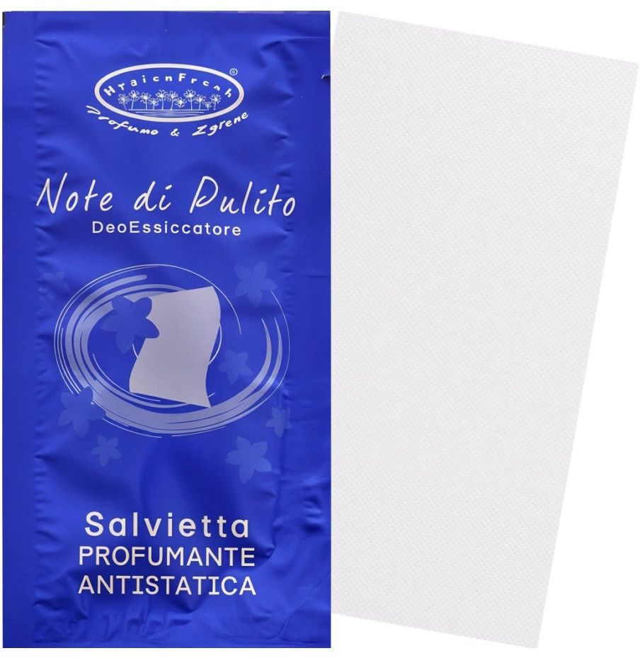 HygienFresh Antistatické parfúmované obrúsky do sušičky s vôňou Note di pulito 5 ks