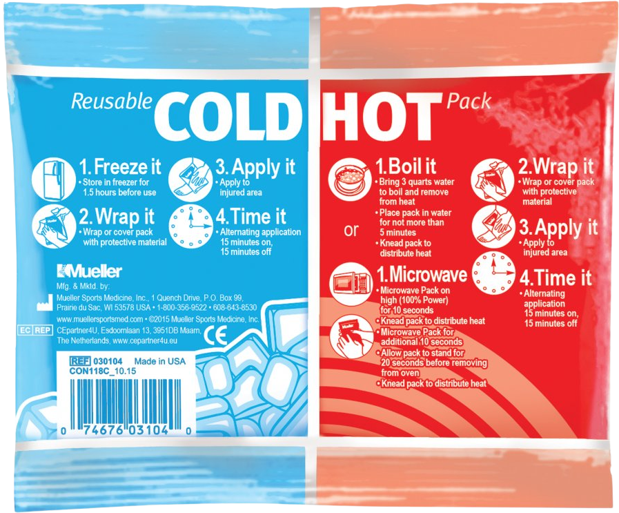 Mueller Reusable cold/hot pack chladivý/hrejivý sáčok