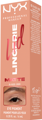 NYX Professional Makeup Tekuté očné tiene Lid Lingerie - 02 In-Nude-Endo 6 ml
