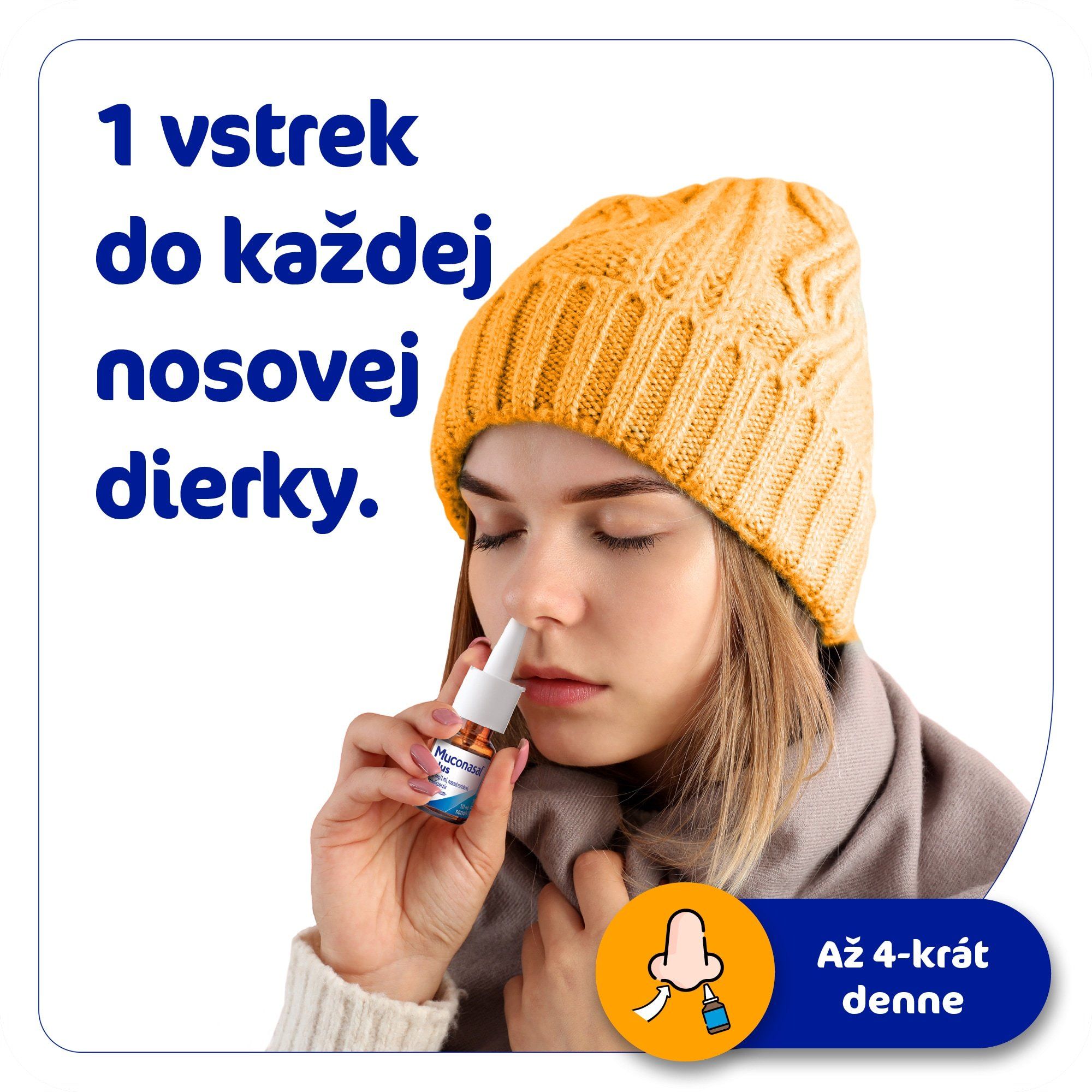 Muconasal Plus nosný sprej 10 ml