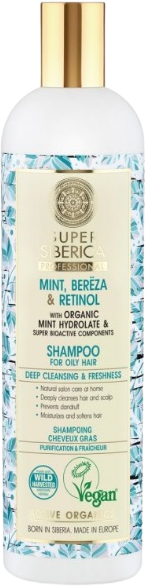 Natura Siberica Professional Šampón pre mastné vlasy 400 ml