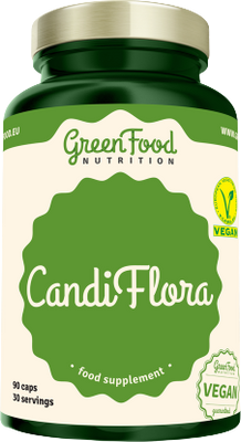 GreenFood Nutrition CandiFlora 90 kapsúl