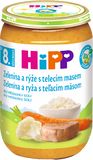 HiPP BIO Zelenina a ryža s teľacím mäsom 220 g